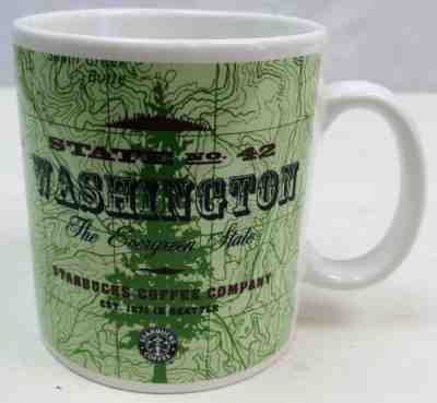 Starbucks Coffee 1999 City Mug Cup Washington State No.42 Evergreen State 20 Oz - Sold on eBay Jan, 24th 2020 for $23.00