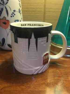 Starbuck Relief Mug San Francisco - Sold on eBay Jan, 24th 2020 for $29.95