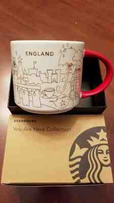 STARBUCKS ~ England ~ "You Are Here" Icon Mug (NEW) ~14 Oz  NWT Christmas - Sold on eBay Jan, 24th 2020 for $26.99