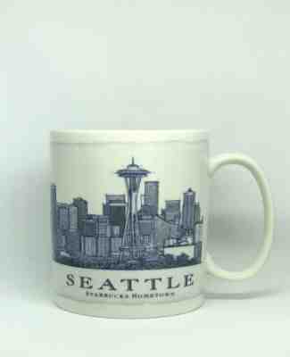 Starbucks 2006 Seattle Hometown Architecture Series Collectors Coffee Mug Cup - Sold on eBay Jan, 24th 2020 for $19.99