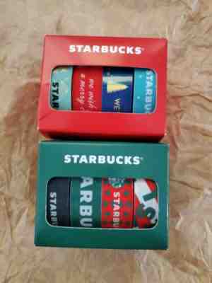 Starbucks Korea Holiday Masking Tape Limited Edition Set Of 2 - Sold on eBay Jan, 24th 2020 for $29.00