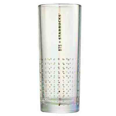 BTS x Starbucks Real Gold Glass 410ml 14oz Korea Limited Edition Rare Clear - Sold on eBay Jan, 24th 2020 for $49.00