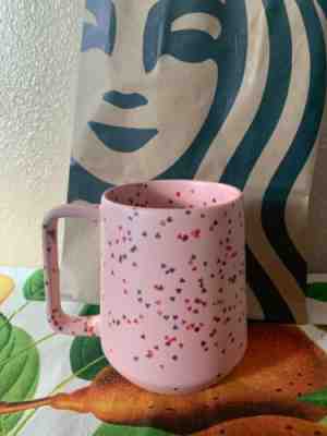 Starbucks 2020 Valentines Mug 14 Oz Pink With Hearts - Sold on eBay Jan, 24th 2020 for $27.99