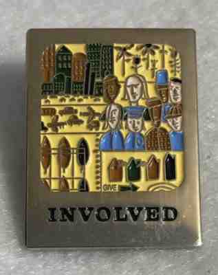 Starbucks Coffee Employee Pin - INVOLVED - 2004 Green Apron Awards RARE - Sold on eBay Jan, 24th 2020 for $19.99