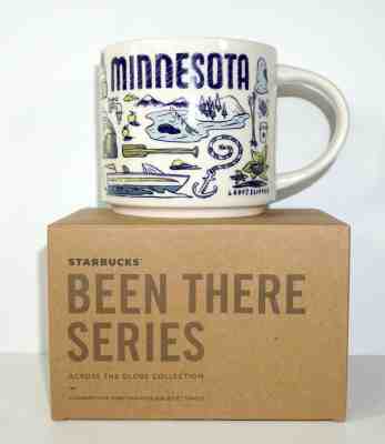 Starbucks Minnesota Coffee Cup Mug, Been There Series, Land of 10,000 Lakes, MN - Sold on eBay Jan, 24th 2020 for $25.20