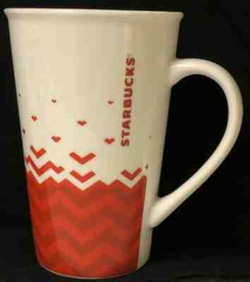 Starbucks Red White Chevron Mug Extra Large 22 Oz Venti - Sold on eBay Jan, 24th 2020 for $20.00