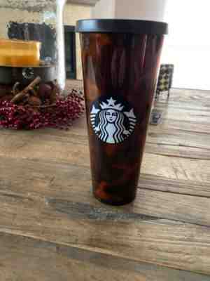 Starbucks Leopard Tortoise Venti Cold Cup NO STRAW - Sold on eBay Jan, 24th 2020 for $20.50