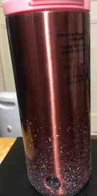 Starbucks 2019 Stainless Steel Tumbler Rose Pink White Confetti 12oz - Sold on eBay Jan, 24th 2020 for $25.00