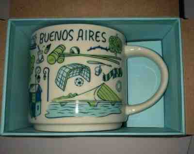 Starbucks Buenos Aires 'Been There Series' Mug Cup New - Sold on eBay Jan, 24th 2020 for $39.99