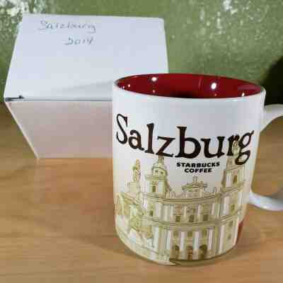 [NIB & NWT] Starbucks Coffee Mug SALZBURG Global City Icon Collector Series D/C - Sold on eBay Jan, 24th 2020 for $49.95