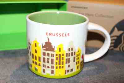New Authentic Starbucks BRUSSELS You Are Here Collection Mug - Sold on eBay Jan, 24th 2020 for $39.95