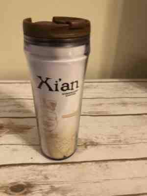 Xi’an Xian China Starbucks Coffee Tumbler Thermos City collector series - 12oz - Sold on eBay Jan, 24th 2020 for $39.00