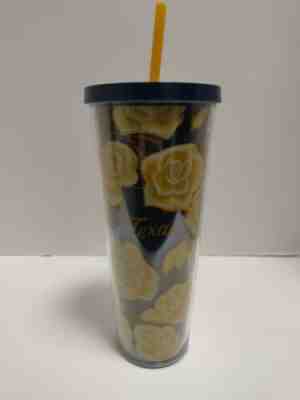 Starbucks Yellow Rose of TEXAS Tumbler Mug  Venti 24oz Local Series 2019 Limited - Sold on eBay Jan, 24th 2020 for $23.30