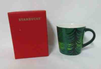 Starbucks 2014 Demitasse 3 Oz Christmas Mug Green Trees Espresso Cup NIB - Sold on eBay Jan, 24th 2020 for $15.99