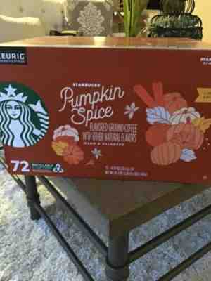 Starbucks Coffee 72 K-Cups Pumpkin Spice - Sold on eBay Jan, 24th 2020 for $26.99