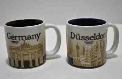 Starbucks Coffee Germany Dusseldorf Demi 3 oz Espresso Mugs Cup Collector Series - Sold on eBay Jan, 24th 2020 for $50.00