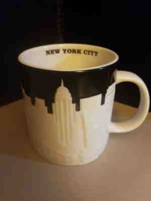 STARBUCKS NEW YORK CITY TAXI RELIEF SERIES 16 OZ MUG 2012 - Sold on eBay Jan, 24th 2020 for $19.20