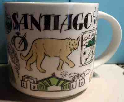 Starbucks Mug SANTIAGO CHILE Been There Series Brand New