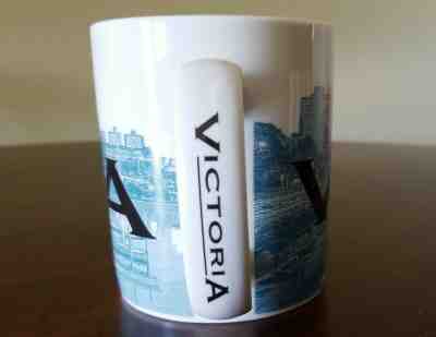 Starbucks Coffee Mug Cup Victoria Canada Skyline Series 2002 Barista Series 1 - Sold on eBay Jan, 24th 2020 for $22.00