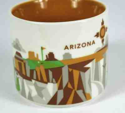 2017 Starbucks You Are Here Collection Coffee ~ ARIZONA ~ 14 oz. Mug Excellent! - Sold on eBay Jan, 24th 2020 for $15.00