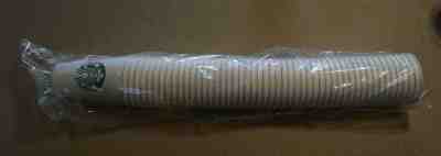 STARBUCKS 16oz  Grande PROMISE Disposable paper CUPS. Pack/sleeve of 50,  RARE  - Sold on eBay Jan, 24th 2020 for $26.55