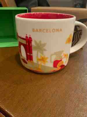 STARBUCKS Mug - You Are Here Collection - BARCELONA SPAIN - Brand New 2017 - Sold on eBay Jan, 23rd 2020 for $25.49