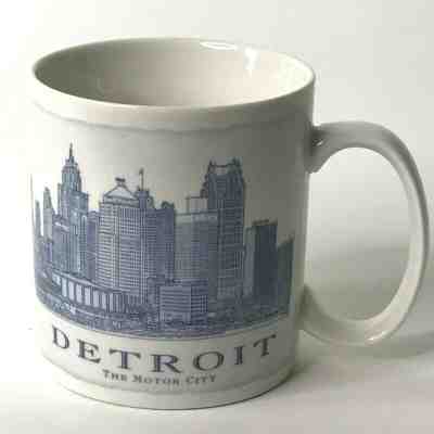 Starbucks Detroit Architectural Motor City Collector Series Coffee Mug 2006 NEW - Sold on eBay Jan, 23rd 2020 for $26.99