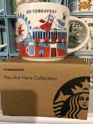Starbucks 14oz YAH MUG Oktoberfest YOU ARE HERE NEW With Tag US Seller - Sold on eBay Jan, 22nd 2020 for $33.00