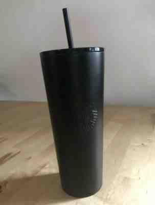 New Starbucks 2019 Black Matte Stainless Steel 24 oz Cold Cup Tumbler - Sold on eBay Jan, 22nd 2020 for $24.00