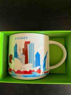 Starbucks Sydney You Are Here Coffee Mug  new with box and SKU - Sold on eBay Jan, 22nd 2020 for $45.00