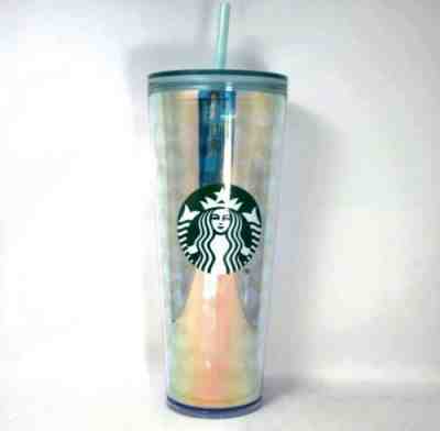 NEW Limited Edition Starbucks 2020 Iridescent Mermaid Scale Venti Tumbler (24oz) - Sold on eBay Jan, 22nd 2020 for $35.90