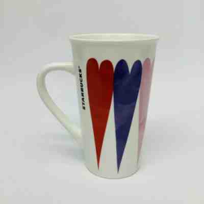 Starbucks Coffee Mug 2017 16 Oz. Hearts Valentines Day Of Hearts - Sold on eBay Jan, 25th 2020 for $16.99