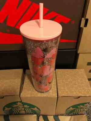 STARBUCKS Valentines 2020 TUMBLER HEARTS 24 OZ. Brand new IN HAND - Sold on eBay Jan, 25th 2020 for $24.99