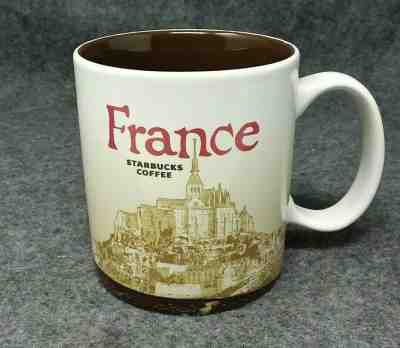 STARBUCKS COFFEE Seattle Washington 16 oz. Souvenir Drinking MUG FRANCE - Sold on eBay Jan, 25th 2020 for $16.50