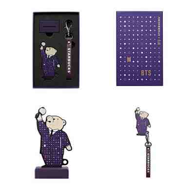 Starbucks Korea 2020 Starbucks X BTS Purple bearista Bomb Card - Sold on eBay Jan, 25th 2020 for $58.00