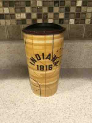 Starbucks 2017 "Indiana 1816" Local Collection Double Wall Ceramic Tumbler - Sold on eBay Jan, 25th 2020 for $45.00