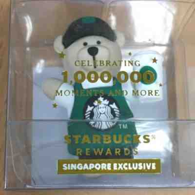 Starbucks Singapore Exclusive Bear Cup Clip - Sold on eBay Jan, 25th 2020 for $22.00