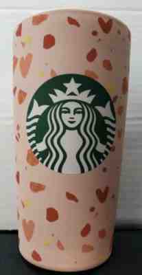 Starbucks Limited Edition 2020 Valentine's Day 12oz Tumbler Hearts - Sold on eBay Jan, 25th 2020 for $25.00