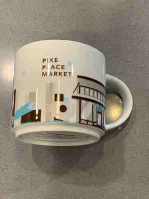 2017 STARBUCKS PIKE PLACE MARKET YAH YOU ARE HERE COLLECTOR COFFEE MUG seattle - Sold on eBay Jan, 25th 2020 for $15.00