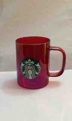 2-STARBUCKS HOLIDAY MUG - RED IRIDESCENT  - BRAND NEW w/TAGS -LIMITED EDITION! - Sold on eBay Jan, 25th 2020 for $34.99