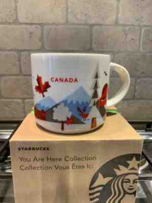 Starbucks Canada You Are Here Series Coffee Mug Cup 14 Oz Collection 2013 - Sold on eBay Jan, 25th 2020 for $15.00