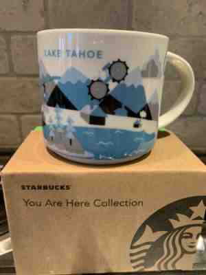 Starbucks Lake Tahoe You Are Here Series Coffee Mug Cup 14 Oz Collection 2013 - Sold on eBay Jan, 25th 2020 for $16.00