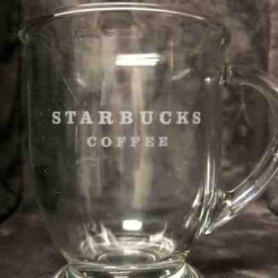 Starbucks Mug, Clear Glass Coffee Cup - Sold on eBay Jan, 25th 2020 for $16.99