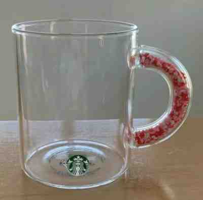 2020 Starbucks Confetti Hearts Handle Glass Mug Valentines Cup New SHIPS NOW - Sold on eBay Jan, 25th 2020 for $25.00
