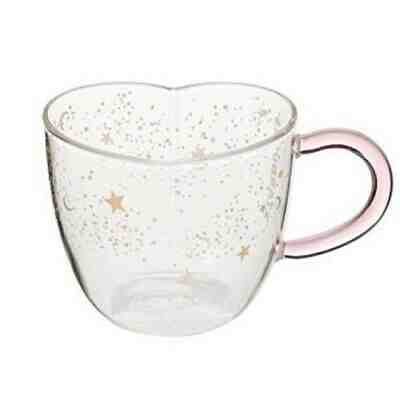 Starbucks in Starbucks Starbucks Holiday 2019 Heat Resistant Glass Mug Heart 355 - Sold on eBay Jan, 25th 2020 for $63.77