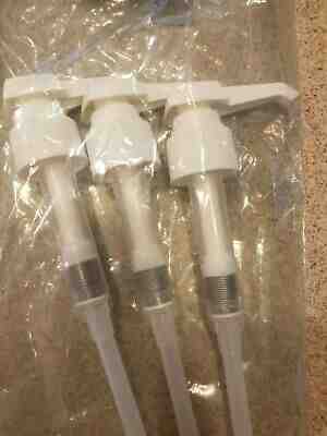 3 Brand New Genuine Starbucks White Syrup Bottle Pumps LOT OF THREE   - Sold on eBay Jan, 25th 2020 for $15.95