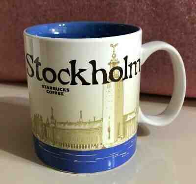 Starbucks Coffee Original City MUG series 2015 Stockholm Sweden 16 oz - Sold on eBay Jan, 24th 2020 for $35.00