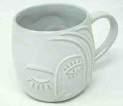 Starbucks Coffee Mug Winking Mermaid Face Tail Siren 2013 White Cup Bone China - Sold on eBay Jan, 24th 2020 for $22.99