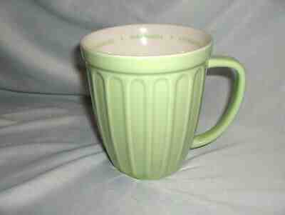 Starbucks Coffee Mint Green 16 Oz Mug Cup 2006 Panels Ribs NICE - Sold on eBay Jan, 24th 2020 for $29.99