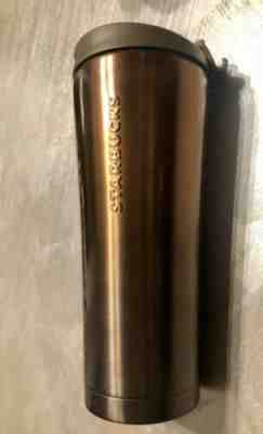 2011 Starbucks Brown Stainless Steel Tumbler - Sold on eBay Jan, 24th 2020 for $20.00